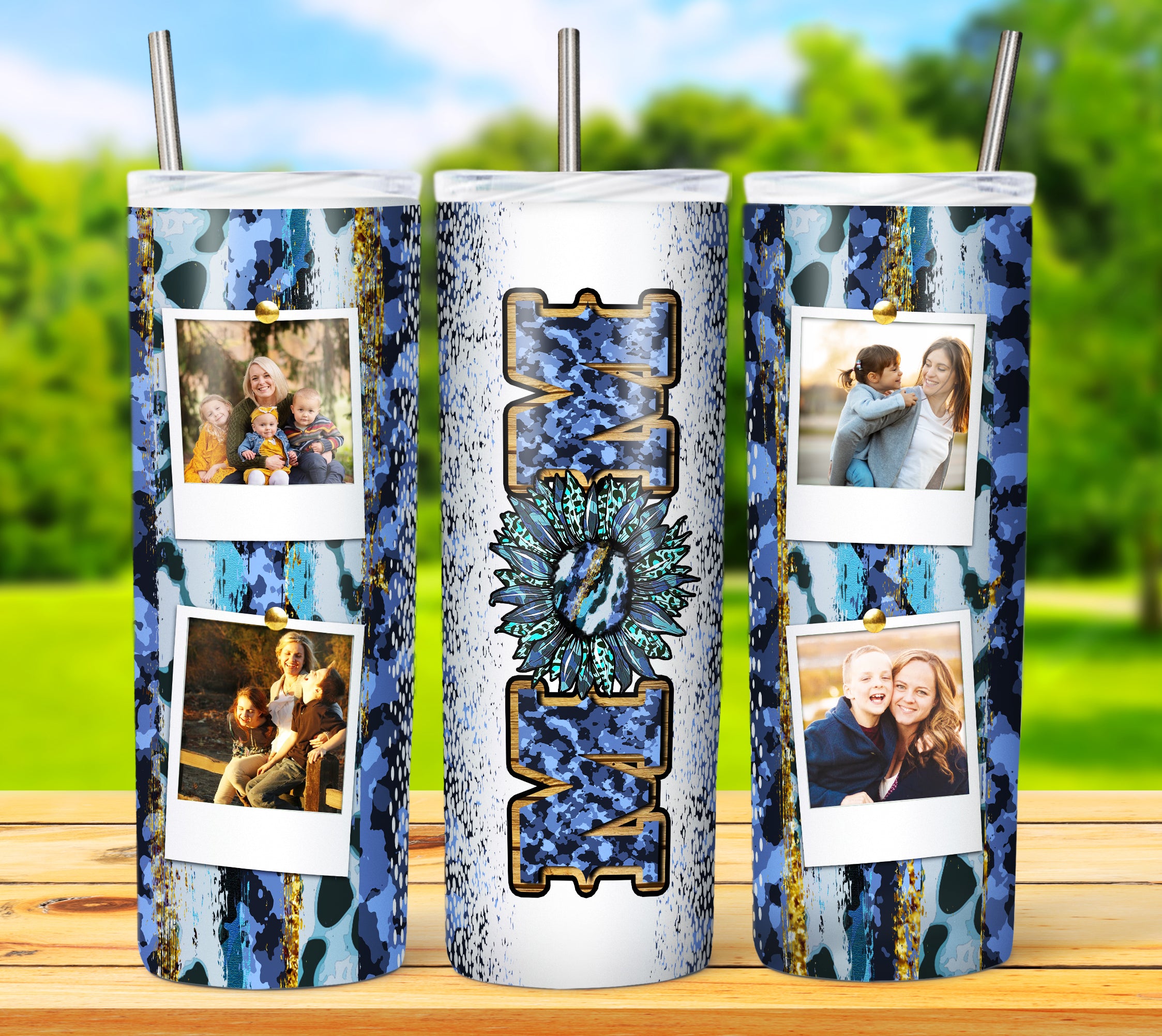 MOM TUMBLER POLAROID Designs 2023