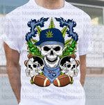CANNABIS SKULL PNG designs 2023
