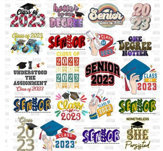 SENIOR 2023 GRADUATE PNGs Designs 2023