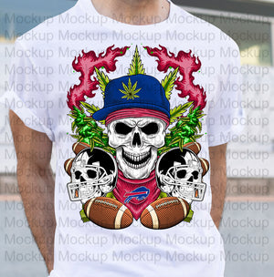 CANNABIS SKULL PNG designs 2023