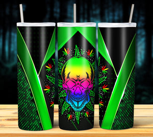 CANNABIS 420 NEON TUMBLER DESIGNS 2023