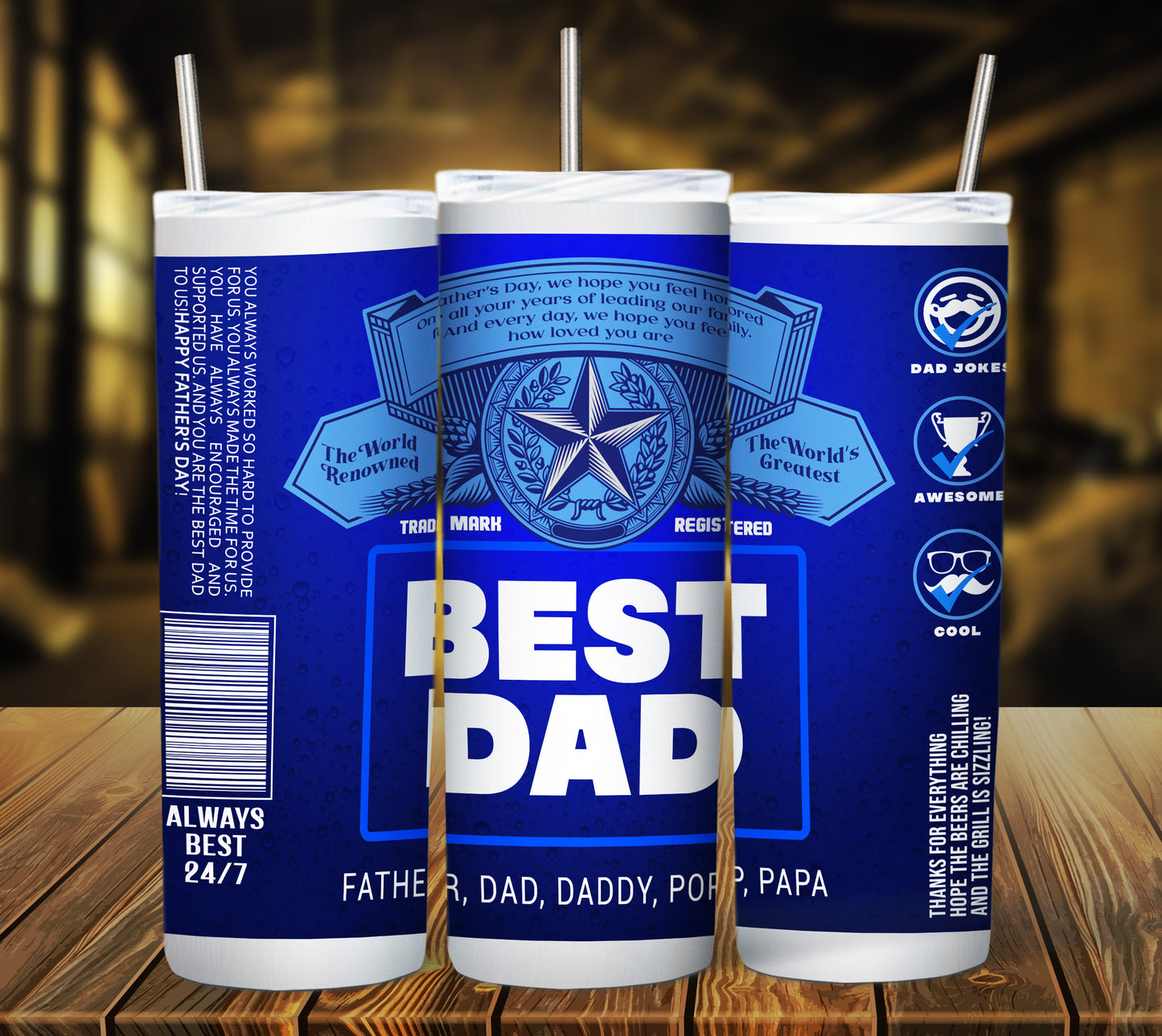 BEVERAGES DAD VERSION Designs 2023