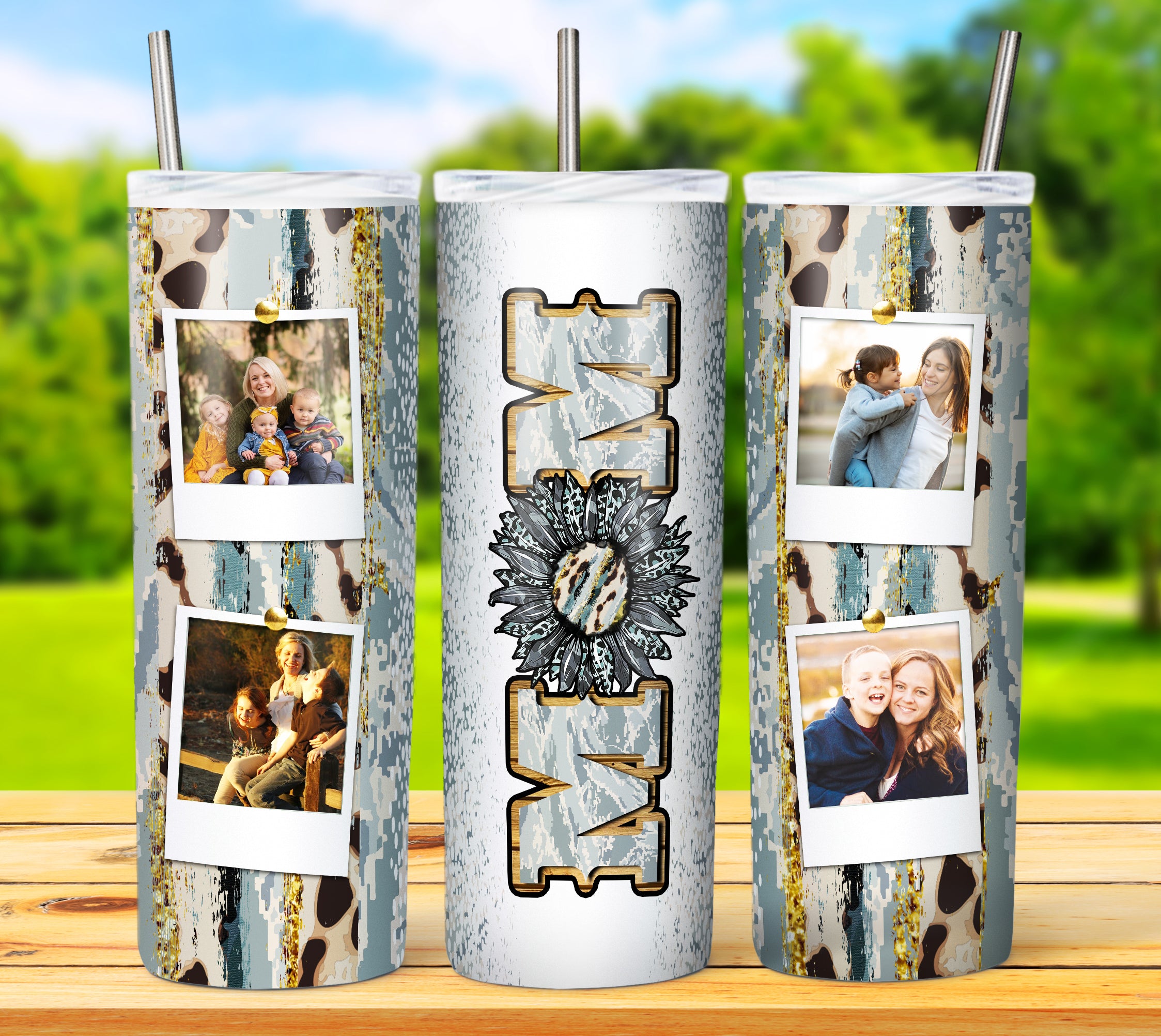 MOM TUMBLER POLAROID Designs 2023