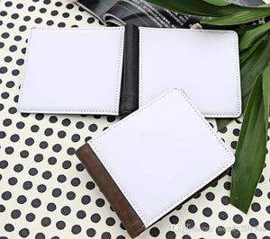 Men wallet Single or double sided