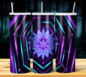 CANNABIS 420 NEON TUMBLER DESIGNS 2023