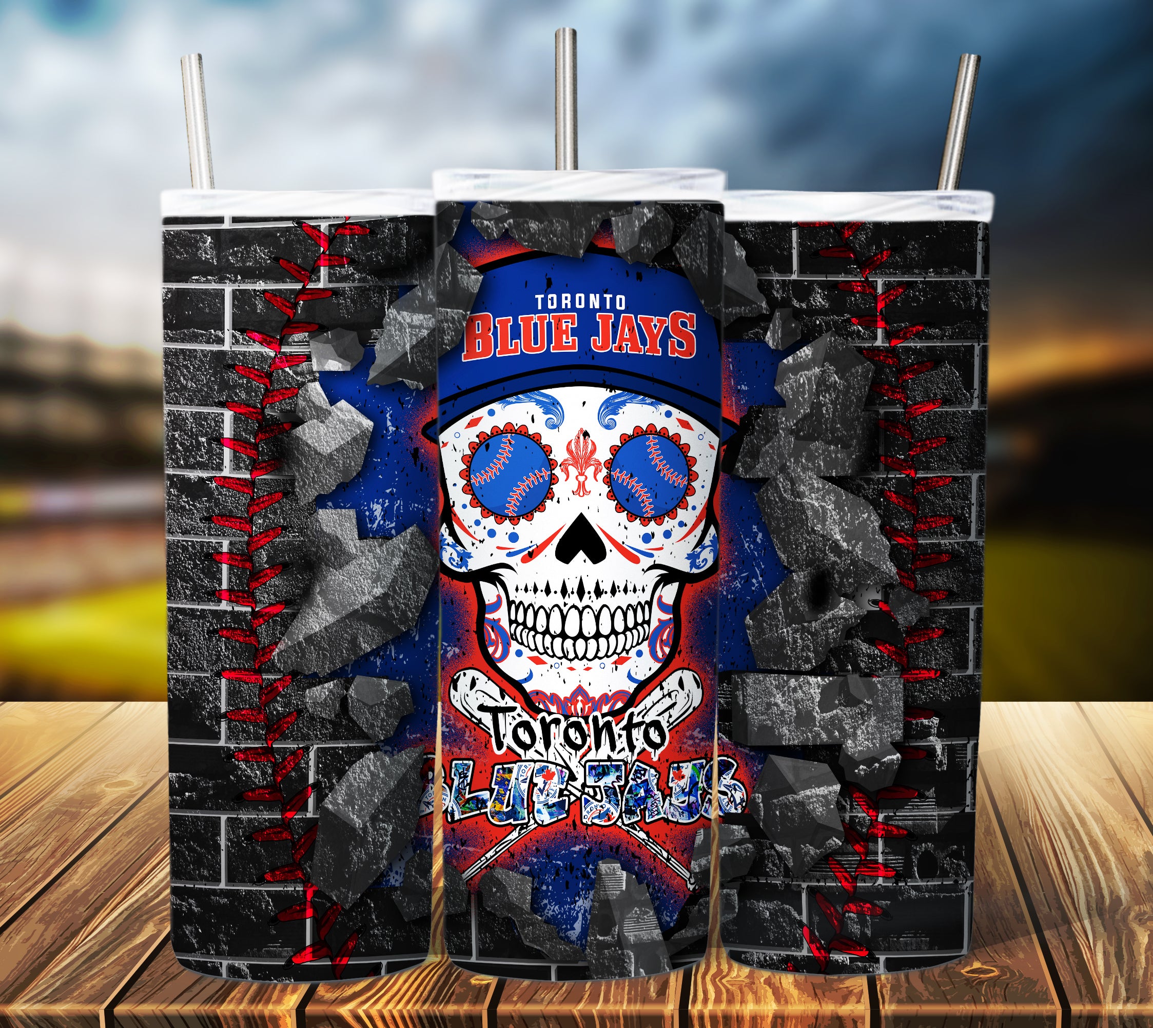 SUGAR SKULLS baseball DESIGN 2023