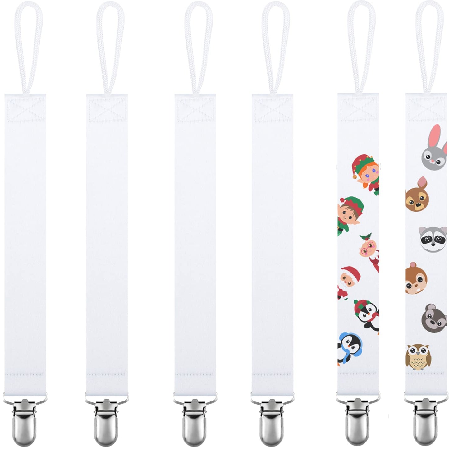 Baby pacifier clip holder