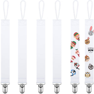 Baby pacifier clip holder