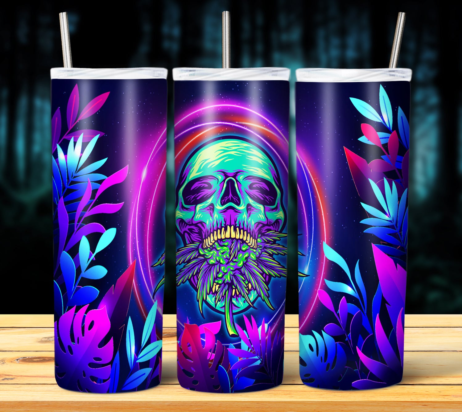 CANNABIS 420 NEON TUMBLER DESIGNS 2023