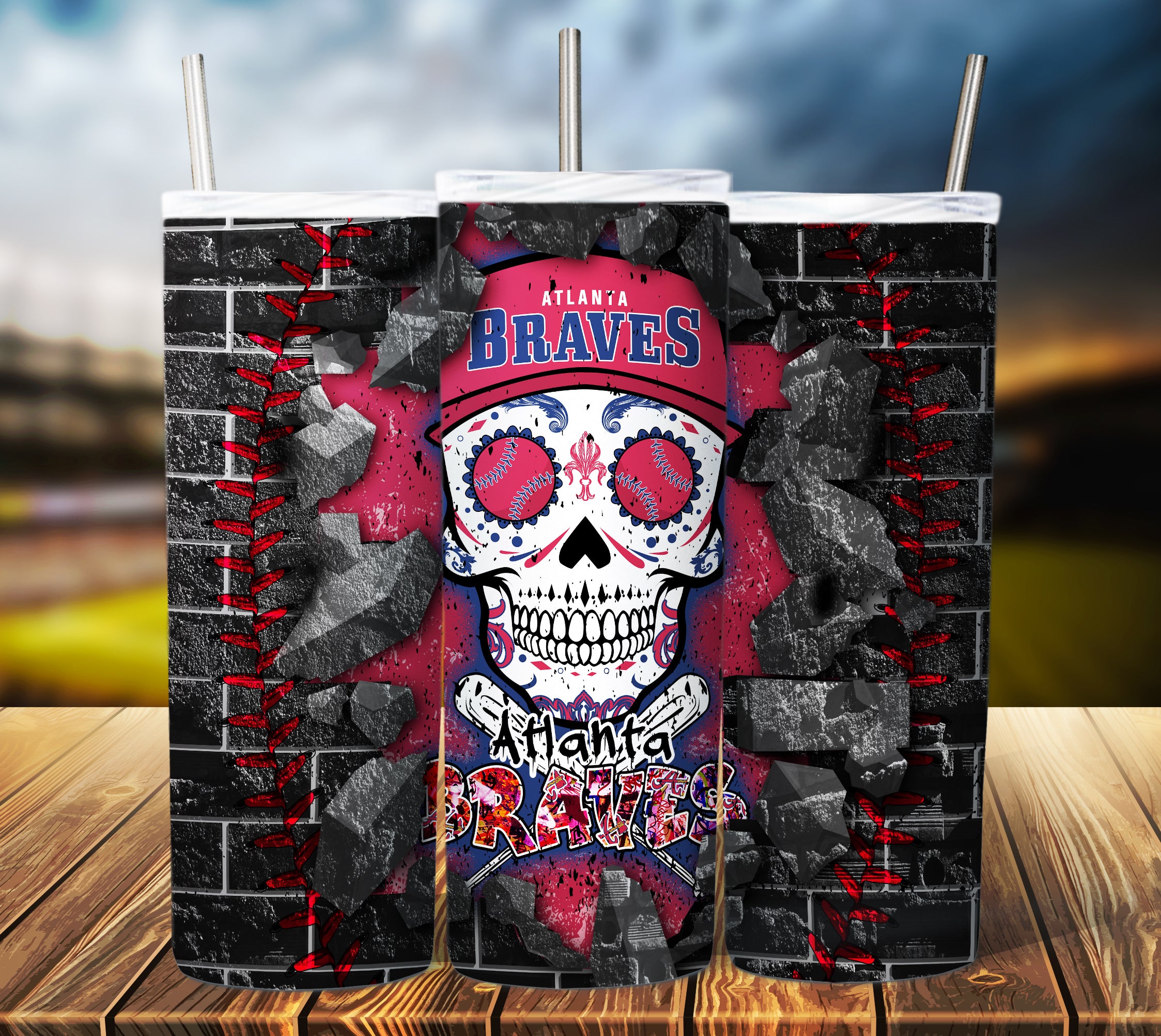 SUGAR SKULLS baseball DESIGN 2023