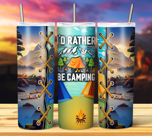 SSC Designs | Let's Go Camping Drink Tumbler