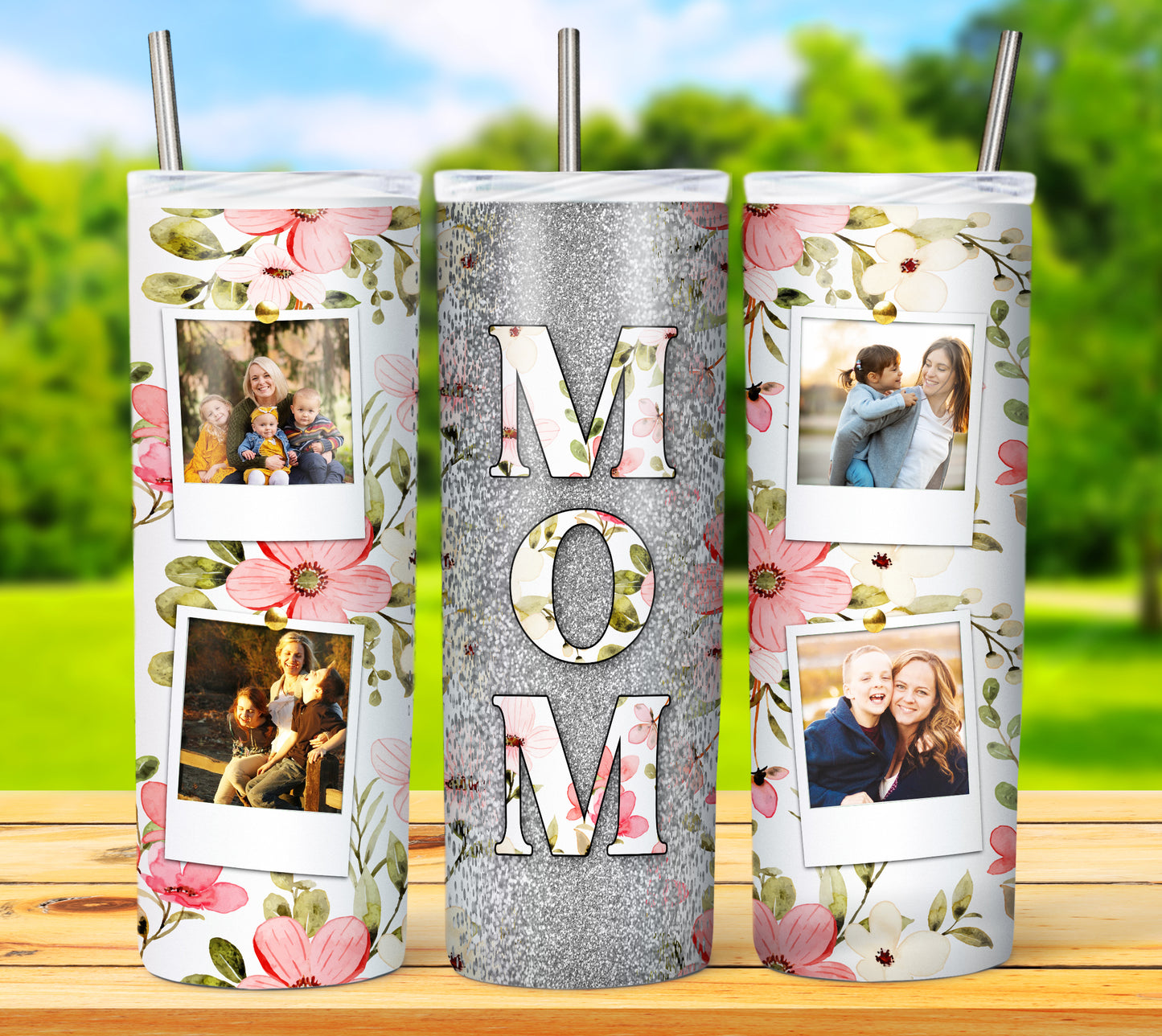 MOM TUMBLER POLAROID Designs 2023