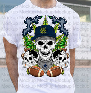 CANNABIS SKULL PNG designs 2023