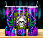 CANNABIS 420 NEON TUMBLER DESIGNS 2023