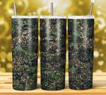 CAMOUFLAGE GLITTER TUMBLER DESIGNS 2023
