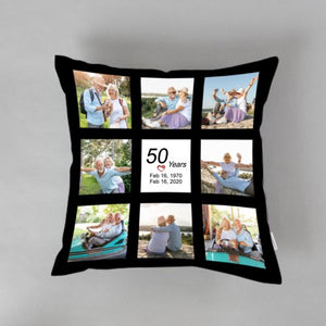 18x18 double sided 9 (18) panel pillow covers