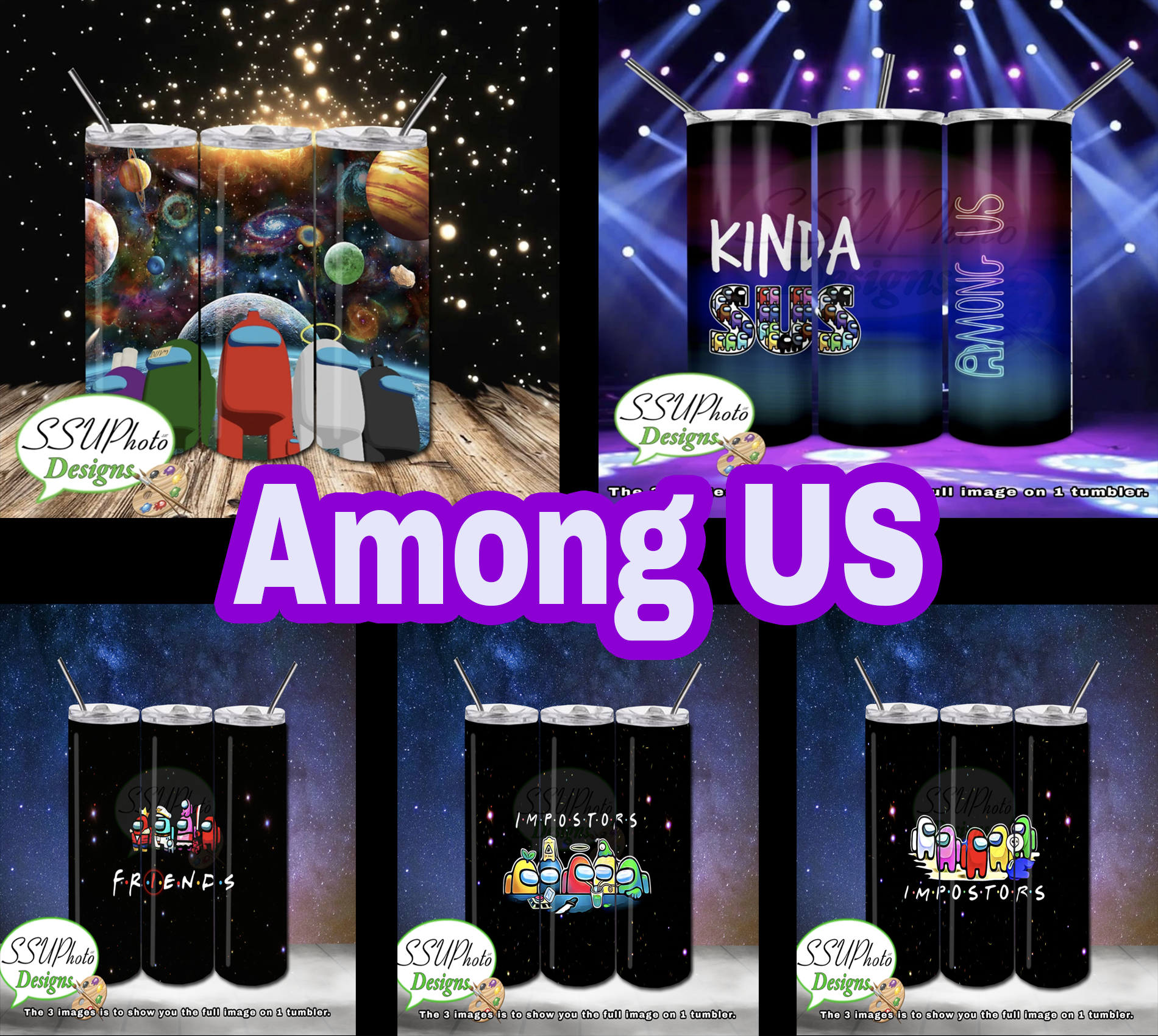 Among Us Collection 20oz Tumbler