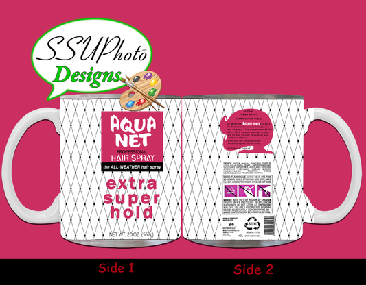 Aqua Net Digital Design 11 oz Mug