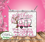 Breast Cancer Awareness Collection 20 OZ Skinny TumblerD Digital Design