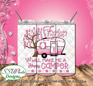 Breast Cancer Awareness Collection 20 OZ Skinny TumblerD Digital Design