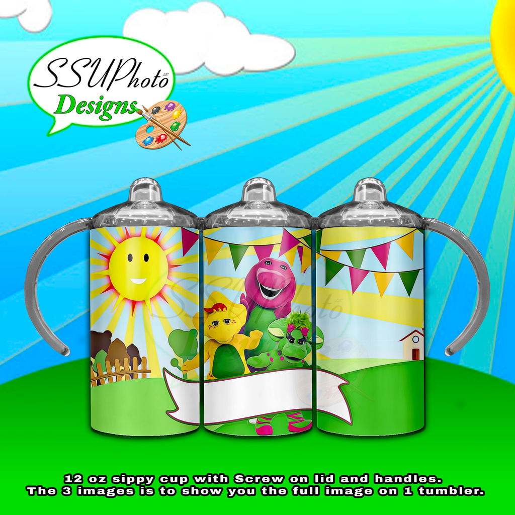 Barney 12oz Sippy Cup