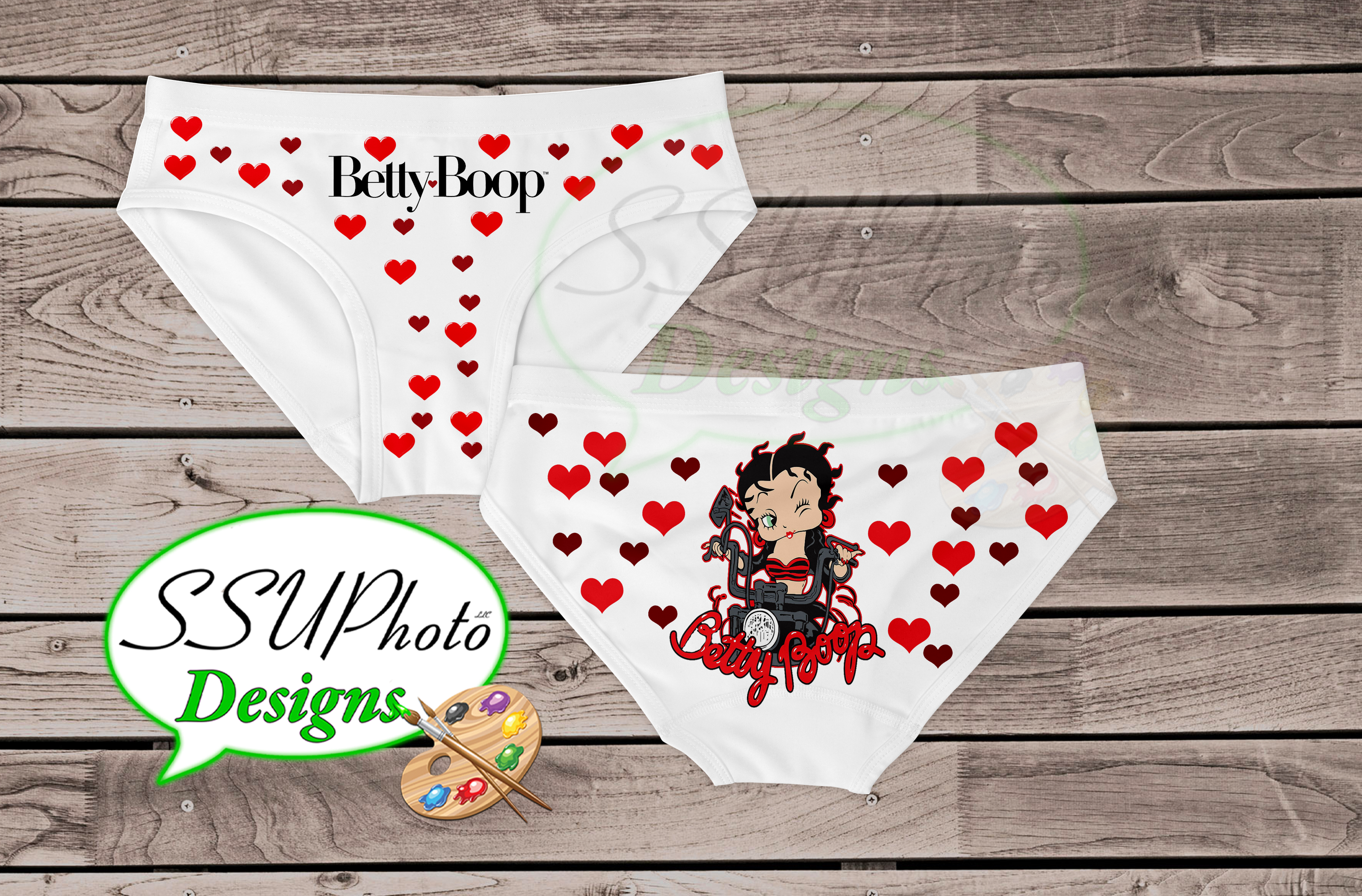 Betty Boop Women Bikini Underwear Digital File – SSUPhoto Designs