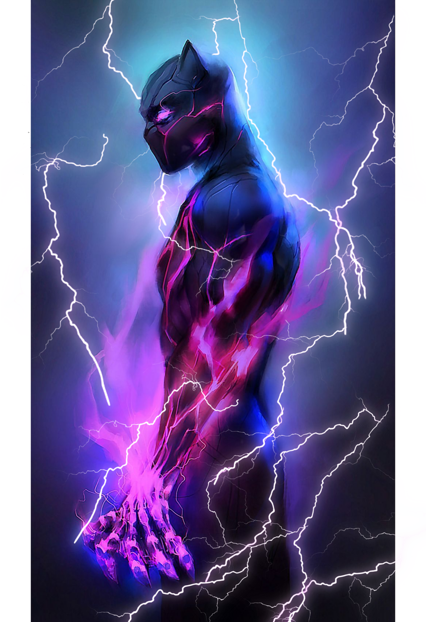 Black Panther1 Gaiter Digital Design
