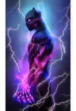 Black Panther1 Gaiter Digital Design