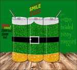 Winter Glitter collection Design 20 OZ Skinny Tumbler