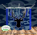 Camouflage Collection 20 OZ Skinny TumblerD Digital Design