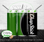 Chapstick Collection 20 OZ Skinny TumblerD Digital Design