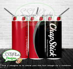 Chapstick Collection 20 OZ Skinny TumblerD Digital Design