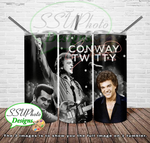 Country Music Artists Collection 20 OZ Skinny TumblerD Digital Design