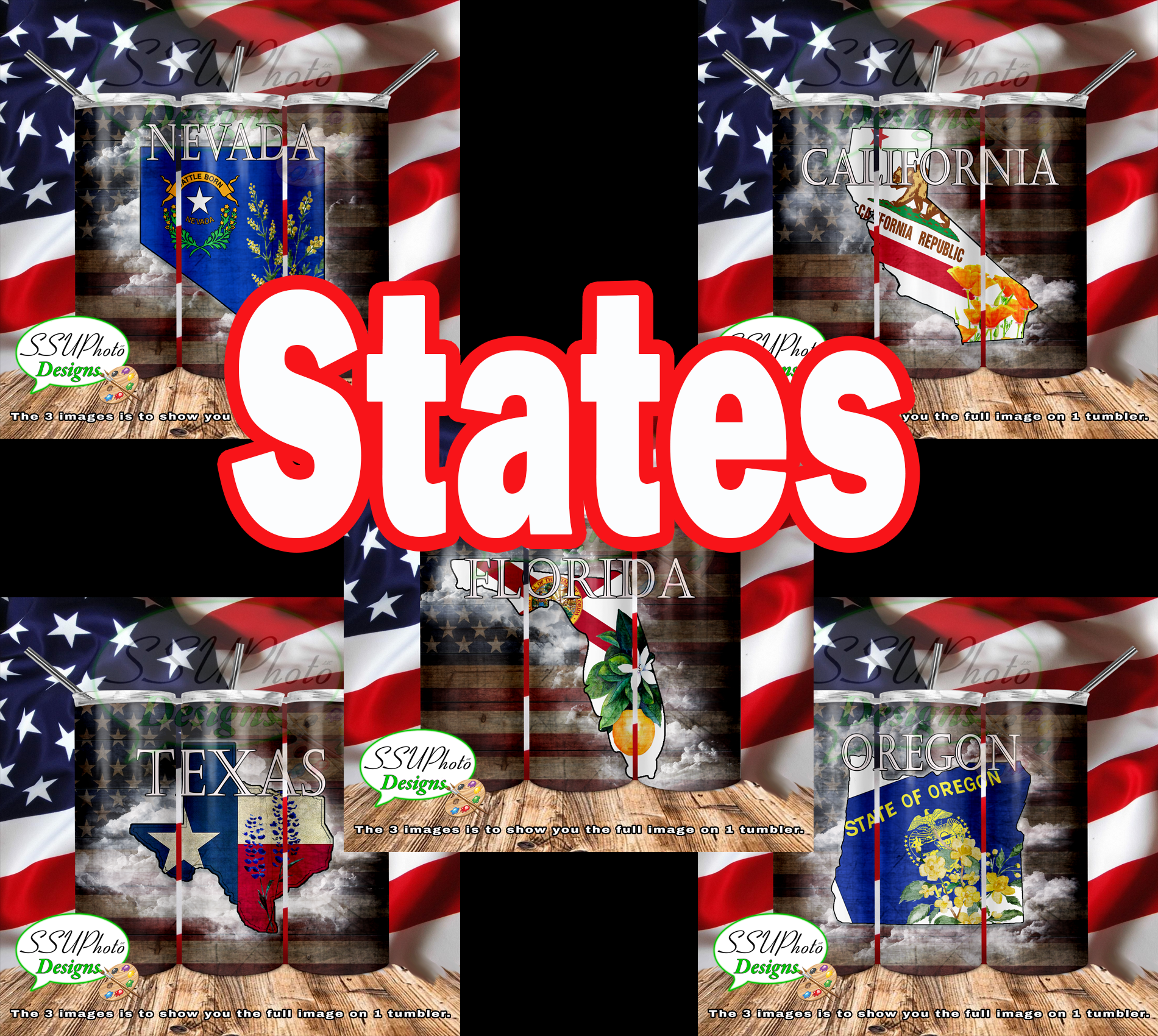 States Collection Tumbler