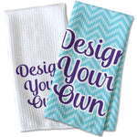 White Sublimation Microfiber Waffle Towels (10 pack)