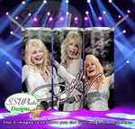 Country Music Artists Collection 20 OZ Skinny TumblerD Digital Design