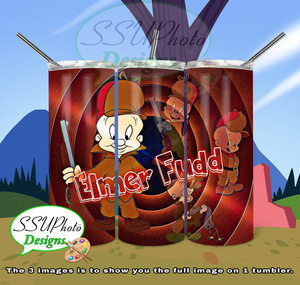 Looney Tunes Collection 20 oz and 30oz OZ Skinny TumblerD Digital Design