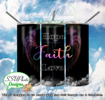 Faith Collection 20 OZ Skinny TumblerD Digital Design