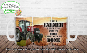 Farmer 2 Digital Design 11 oz Mug