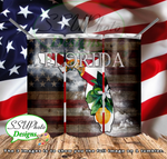 States Collection 20 OZ Skinny TumblerD Digital Design