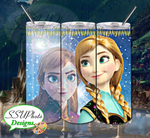 Frozen 20 OZ Skinny TumblerD Digital Design