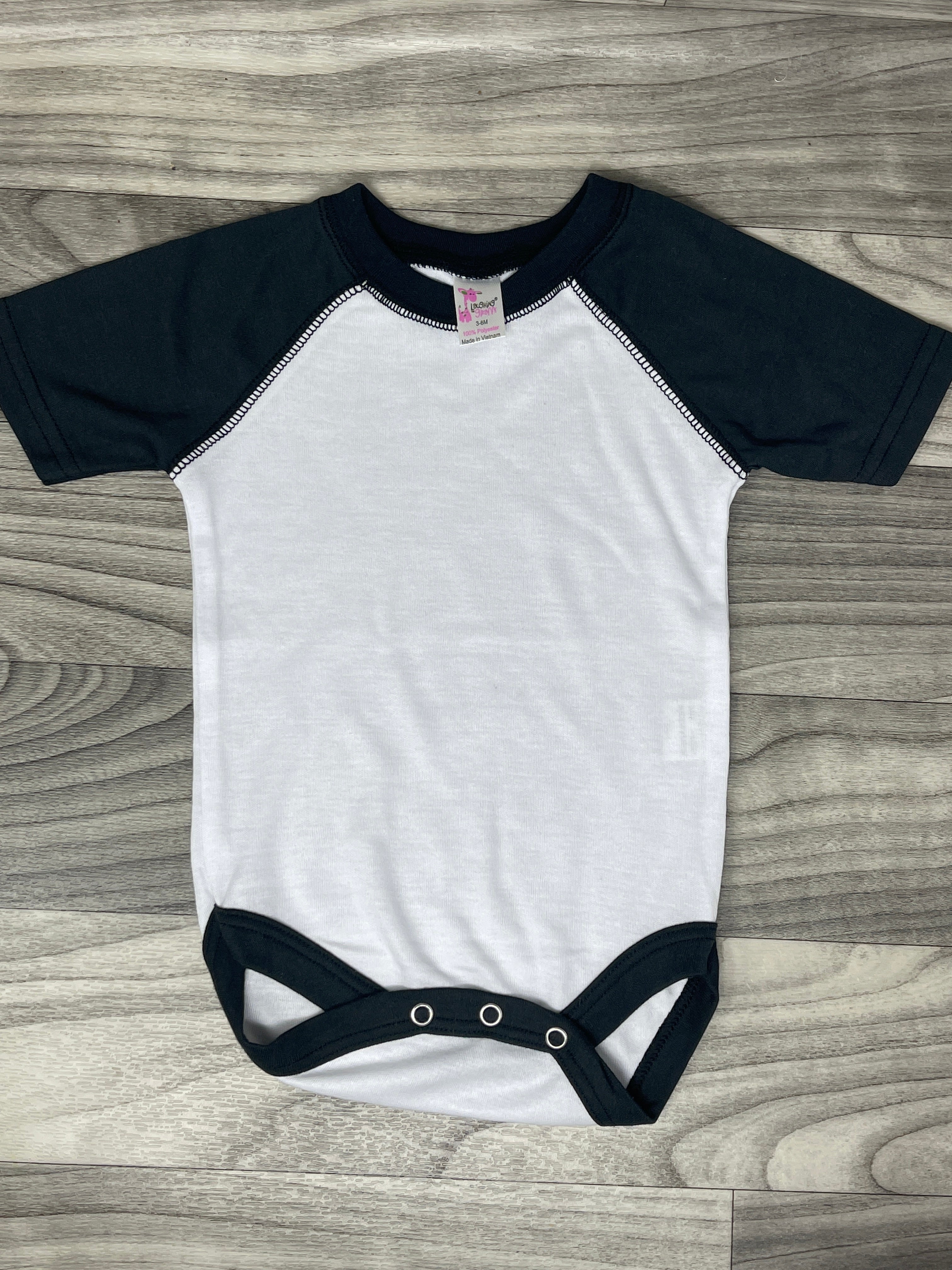 Colored Short Sleeve Onesie Personalized