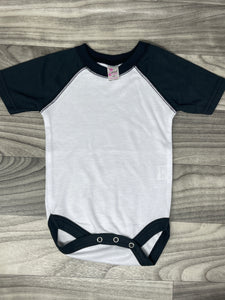 Short Colored Sleeve Onesie