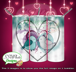 Valentine's Animal Collection 20 OZ Skinny TumblerD Digital Design