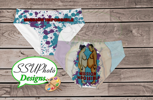 Mission Impossible Women Bikini Underwear Digital File