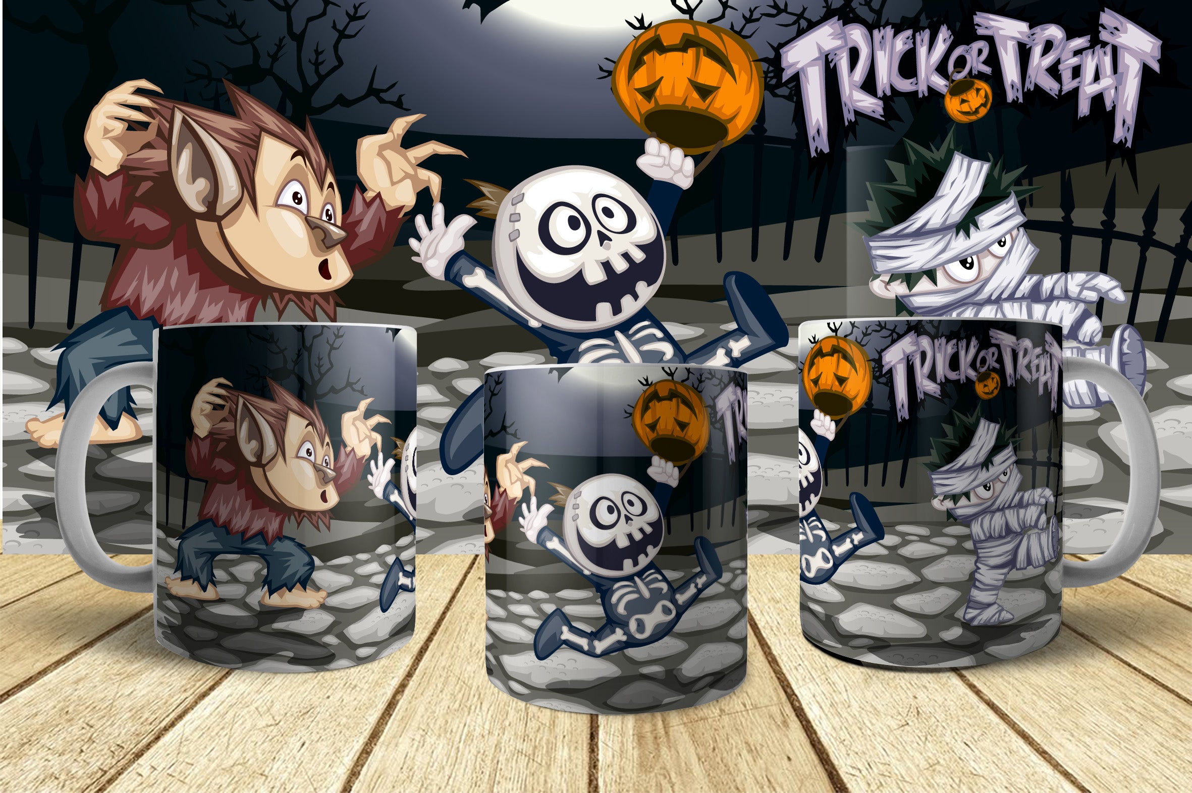 Halloween 1 Mug Collection