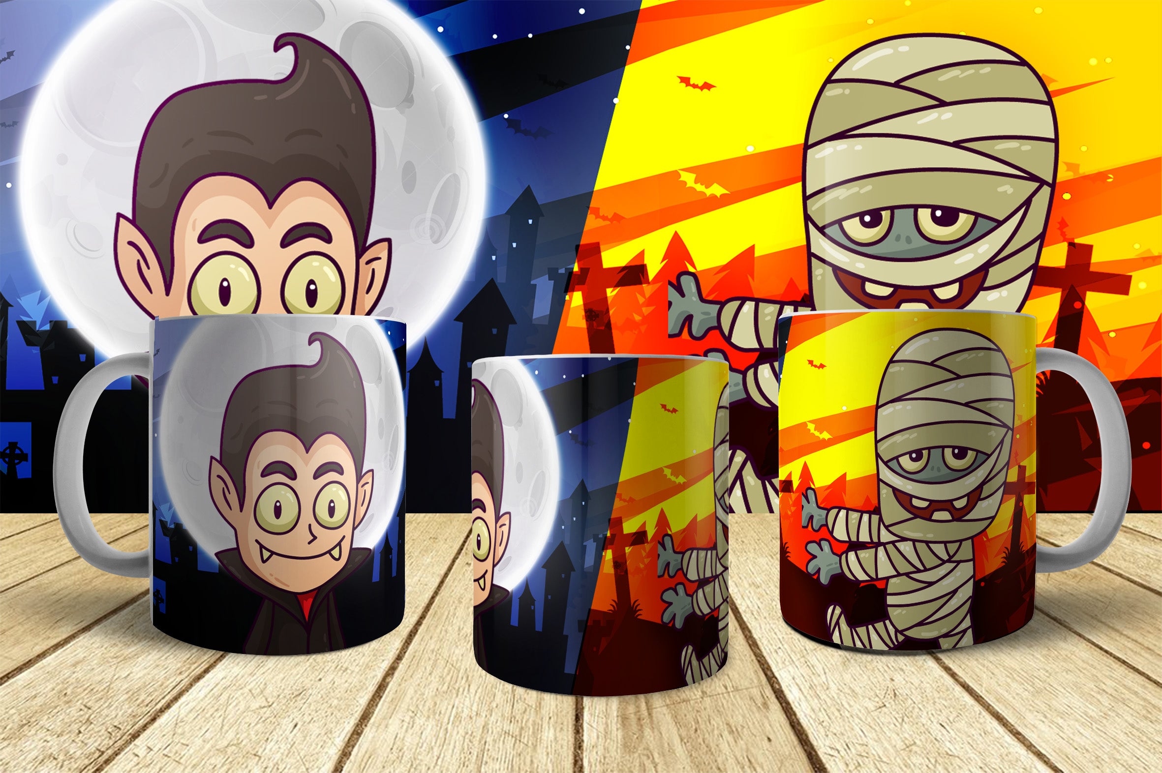 Halloween 1 Mug Collection