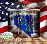 States Collection 20 OZ Skinny TumblerD Digital Design