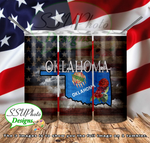 States Collection 20 OZ Skinny TumblerD Digital Design