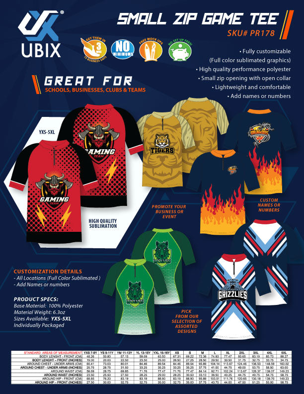 GAMER ZIP UP POLYESTER